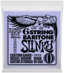 Ernie Ball 2839 Baritone Slinky Nickel baritonikitaran kielisarja