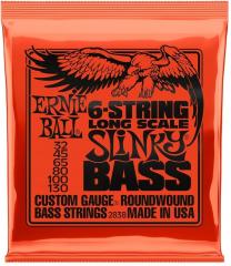 Ernie Ball 2838 6-String Bass Slinky Nickel basson kielisarja Ernie Ball 2838 6-String Bass Slinky Nickel basson kielisarja