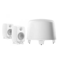Genelec G One + F One 2.1 kaiutinsarja, valkoinen Genelec G One + F One 2.1 kaiutinsarja, valkoinen