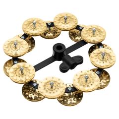 Meinl Headliner HTHH2B-BK kaksirivinen hi-hat-tamburiini