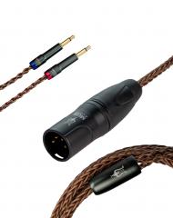 Meze Audio Mono 3.5mm to 4pin XLR Copper PCUHD Premium Cable, 2.5m