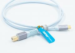 Supra USB 2.0 C-B -kaapeli, 1m
